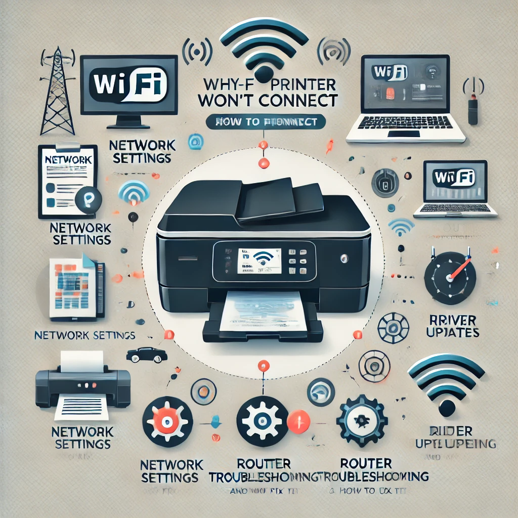 와이파이 프린터 연결 안될 때 해결법 - 네트워크 설정 체크