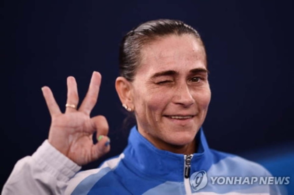 '8회 연속 올림픽'...Chusovitina, 46, 은퇴한 체조선수 1975년생 2
