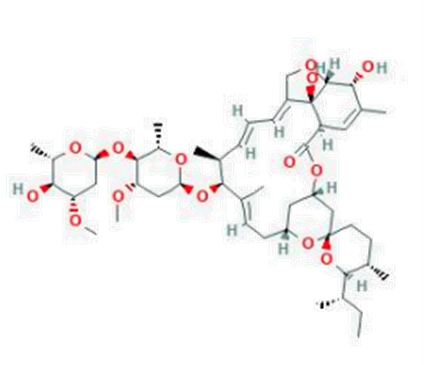 이버멕틴 성분 화학구조