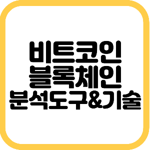 비트코인의 블록체인 분석 도구와 기술