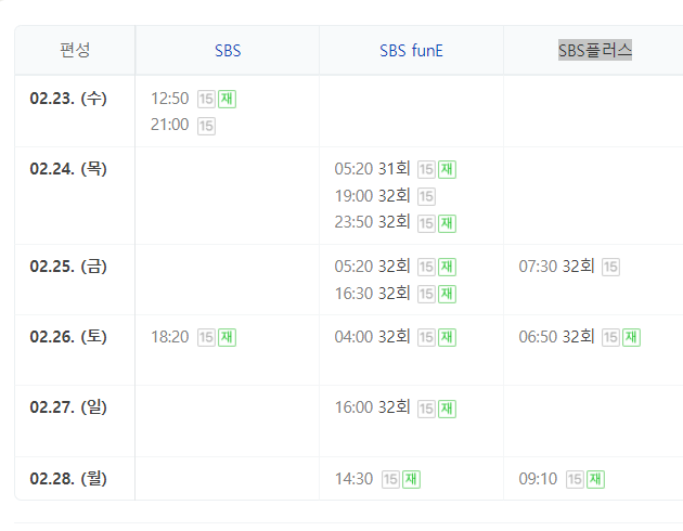 골 때리는 그녀들 32회 다시보기 재방송을 알려드립니다