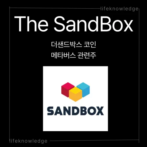 알트코인 메타버스 샌드박스코인