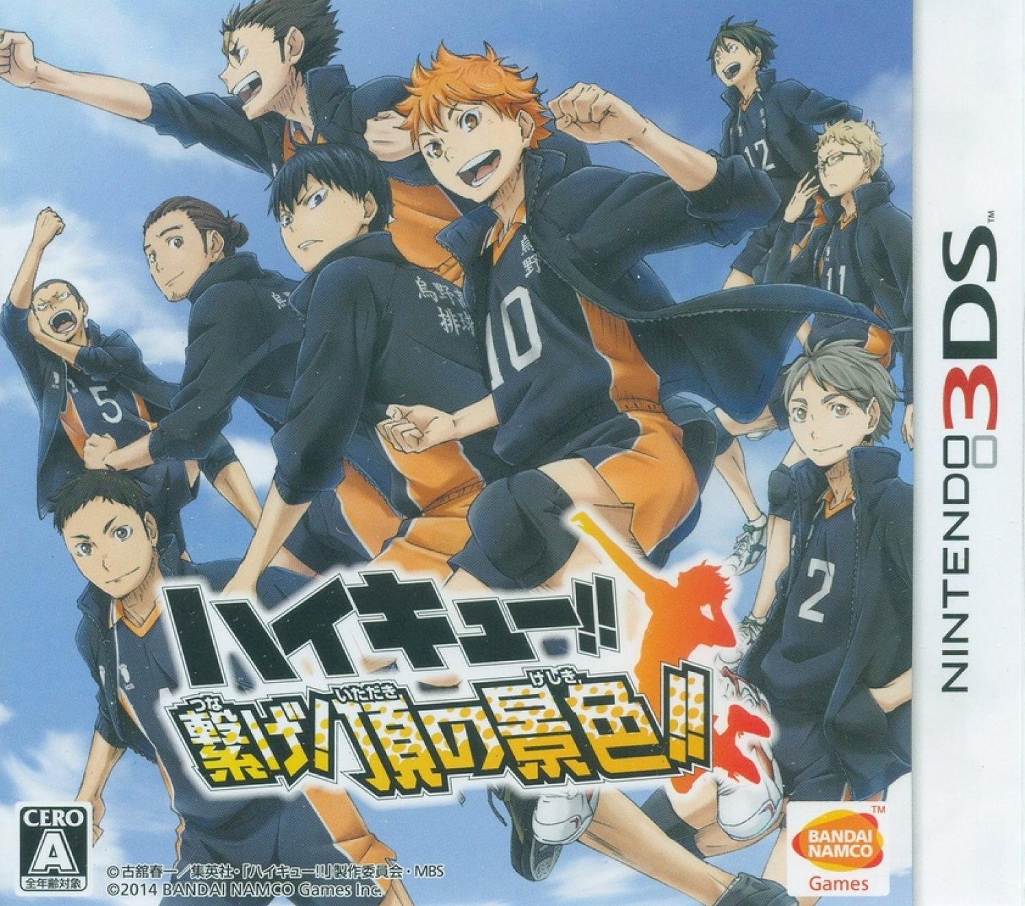  닌텐도 3DS - 하이큐!! 이어져라! 정점의 경치!! (Haikyu Tsunage Itadaki no Keshiki - ハイキュー!! 繋げ!頂の景色!!)