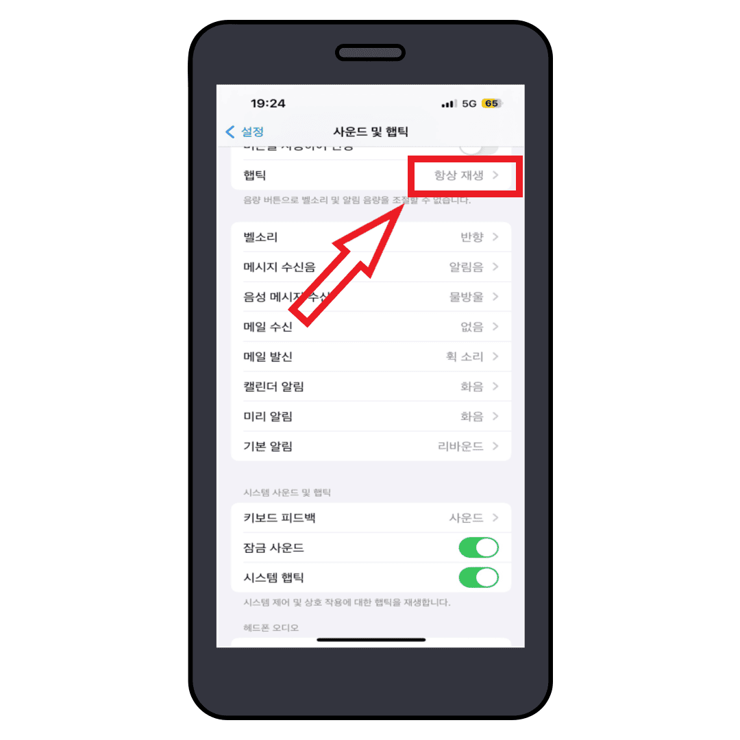 아이폰 설정 방법