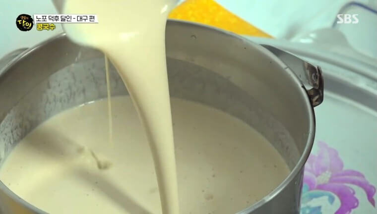 생활의 달인 987회 노포 덕후 달인 대구 칠성동 콩국수 맛집 옥순손칼국수
