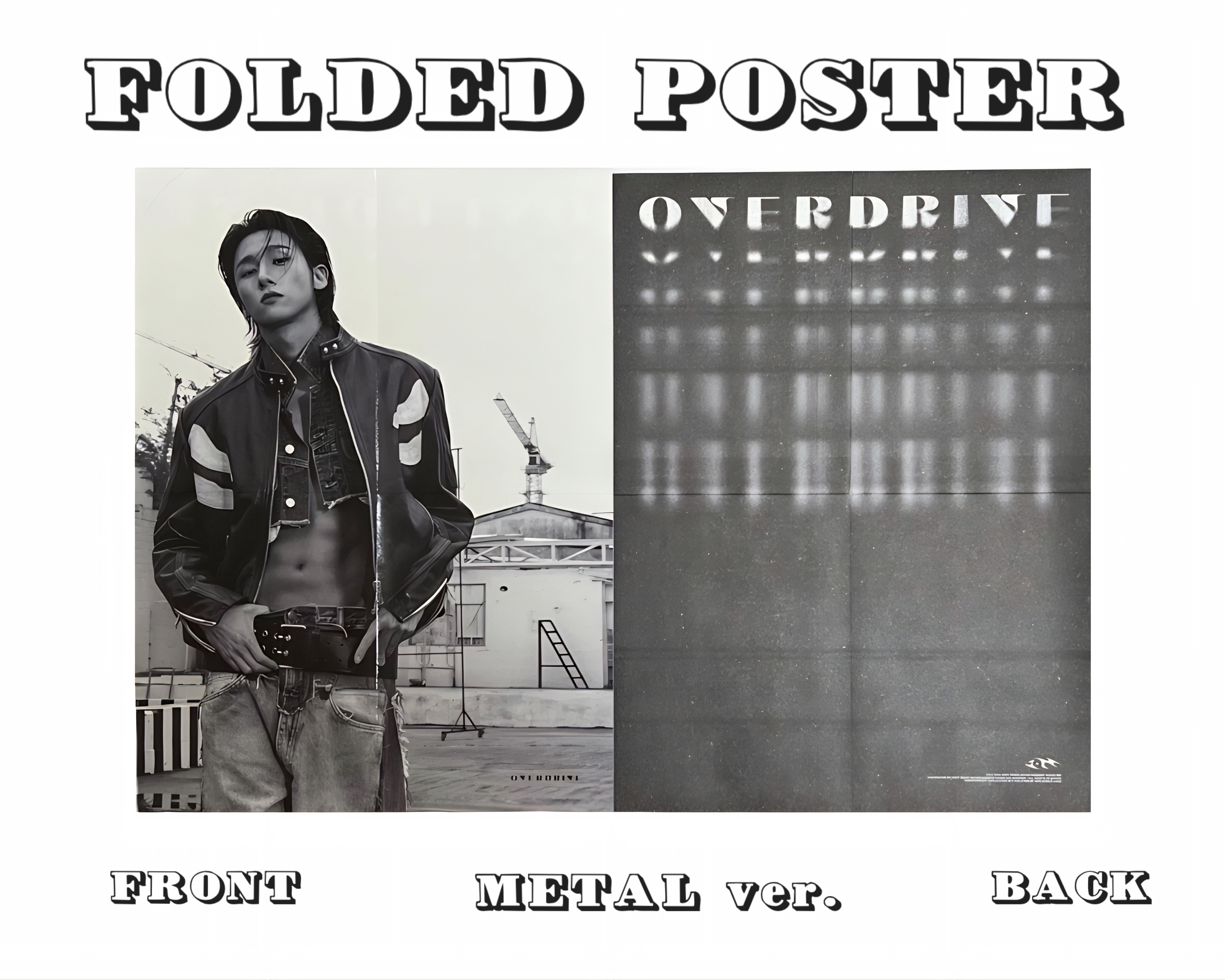 &amp;#39;OVERDRIVE&amp;#39; FOLDED POSTER - METAL ver. 