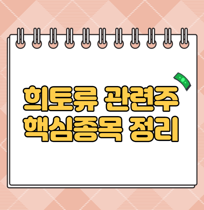  희토류 관련주 핵심 정리