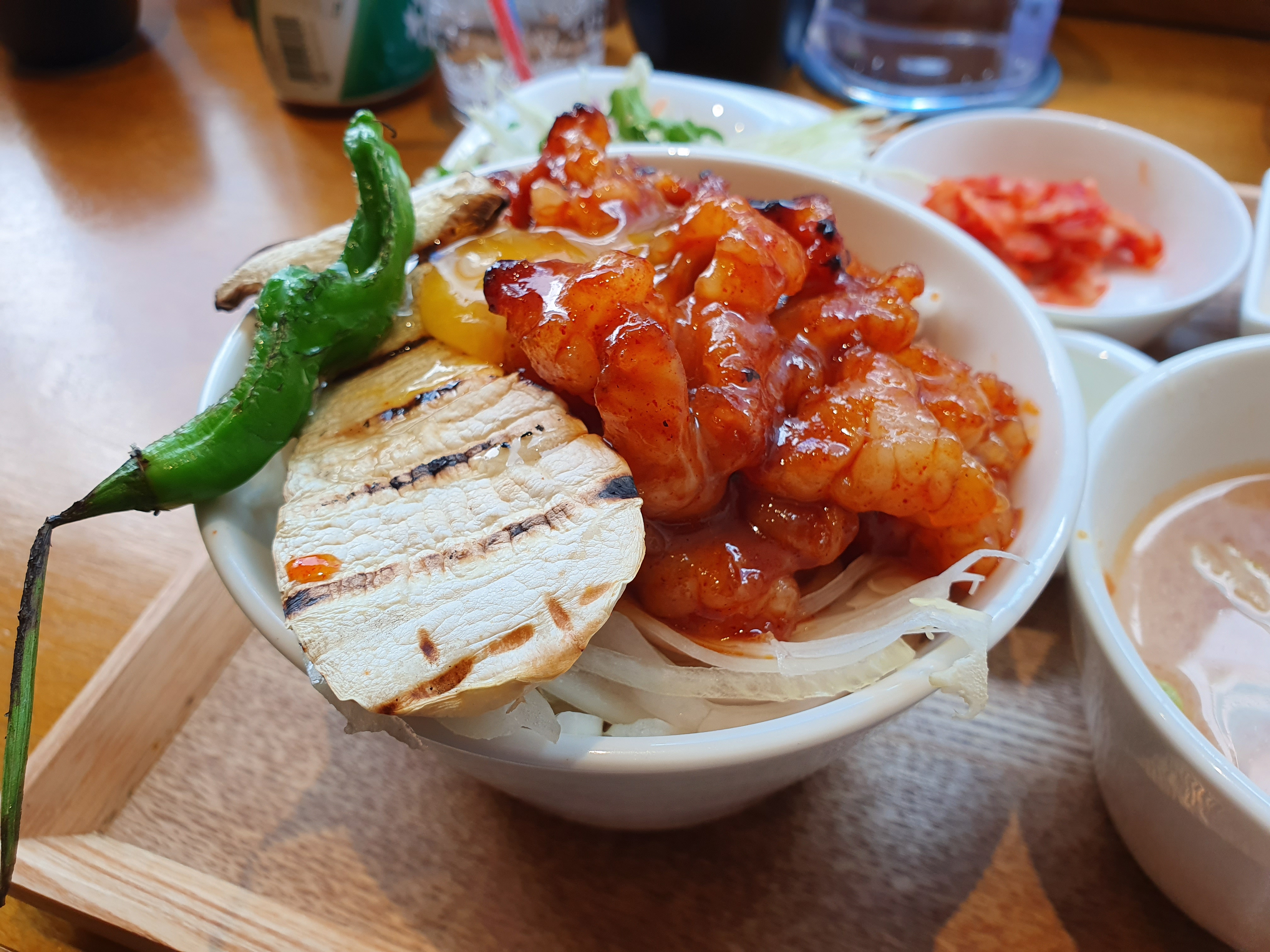 대전 둔산동 맛집 친구들과 먹거리 투어 떡볶이와 상추쌈 샤부