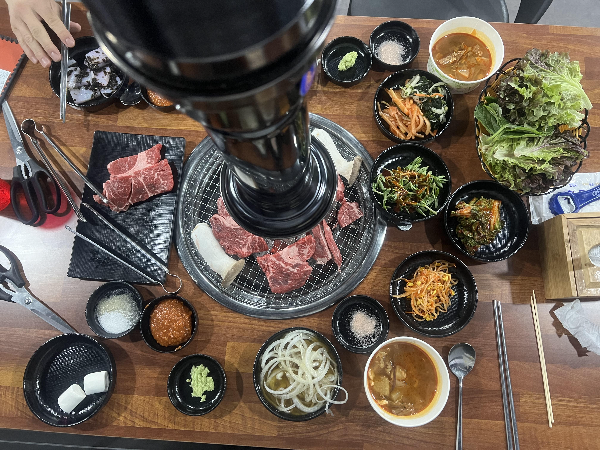 고기와-한상차림