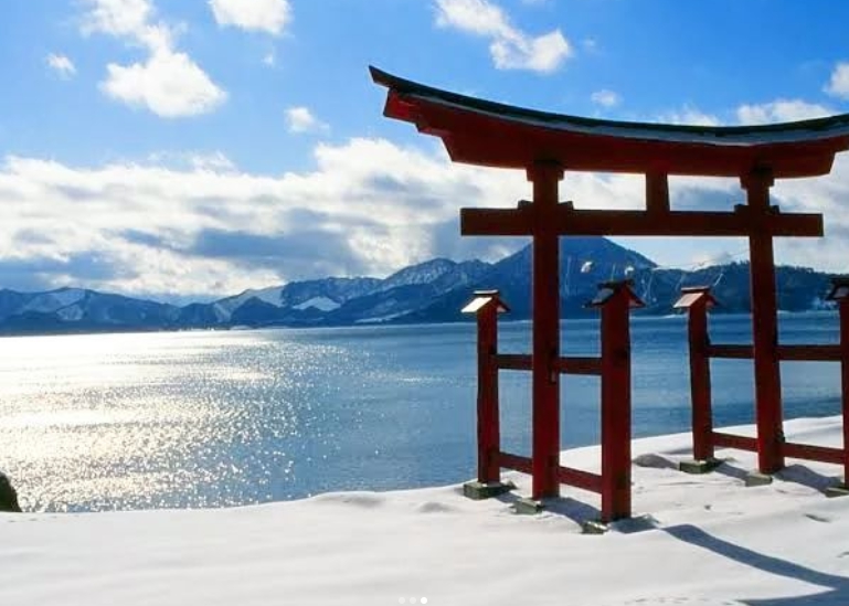 일본겨울여행추천 다자와호수