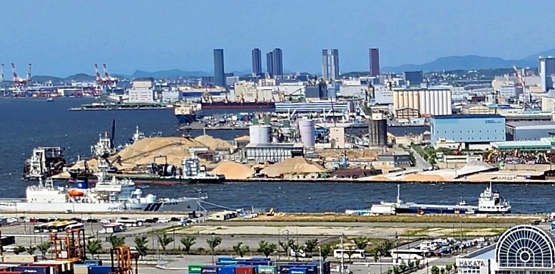 아일랜드시티&amp;#44; 히가시하마 부두 東浜ふ頭