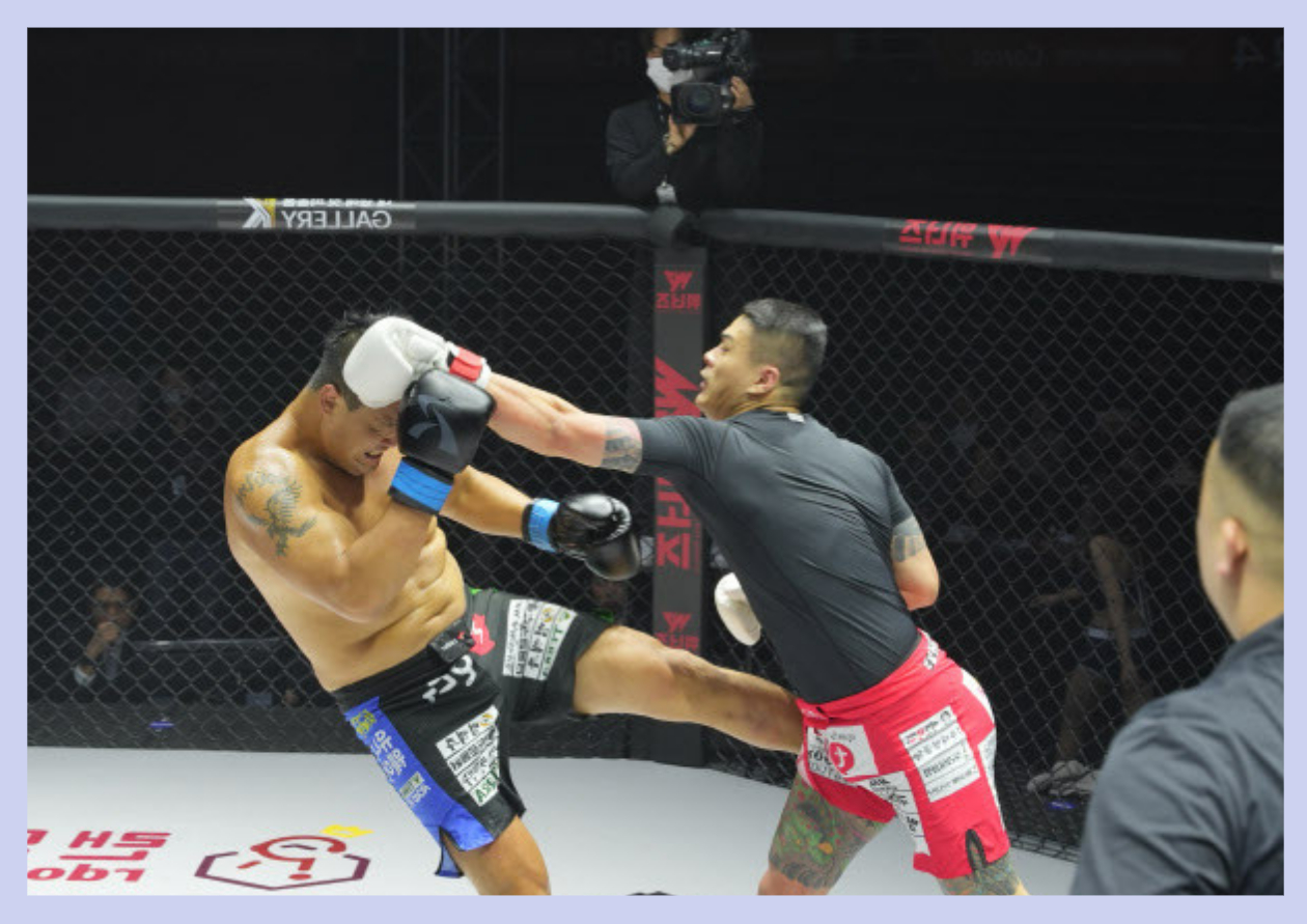  명현만 황인수 상대로 경기 TKO 패 다시보기 로드FC 경기결과