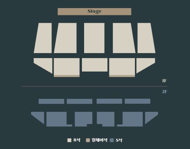 허각 콘서트 앙코르 서울 좌석 배치도