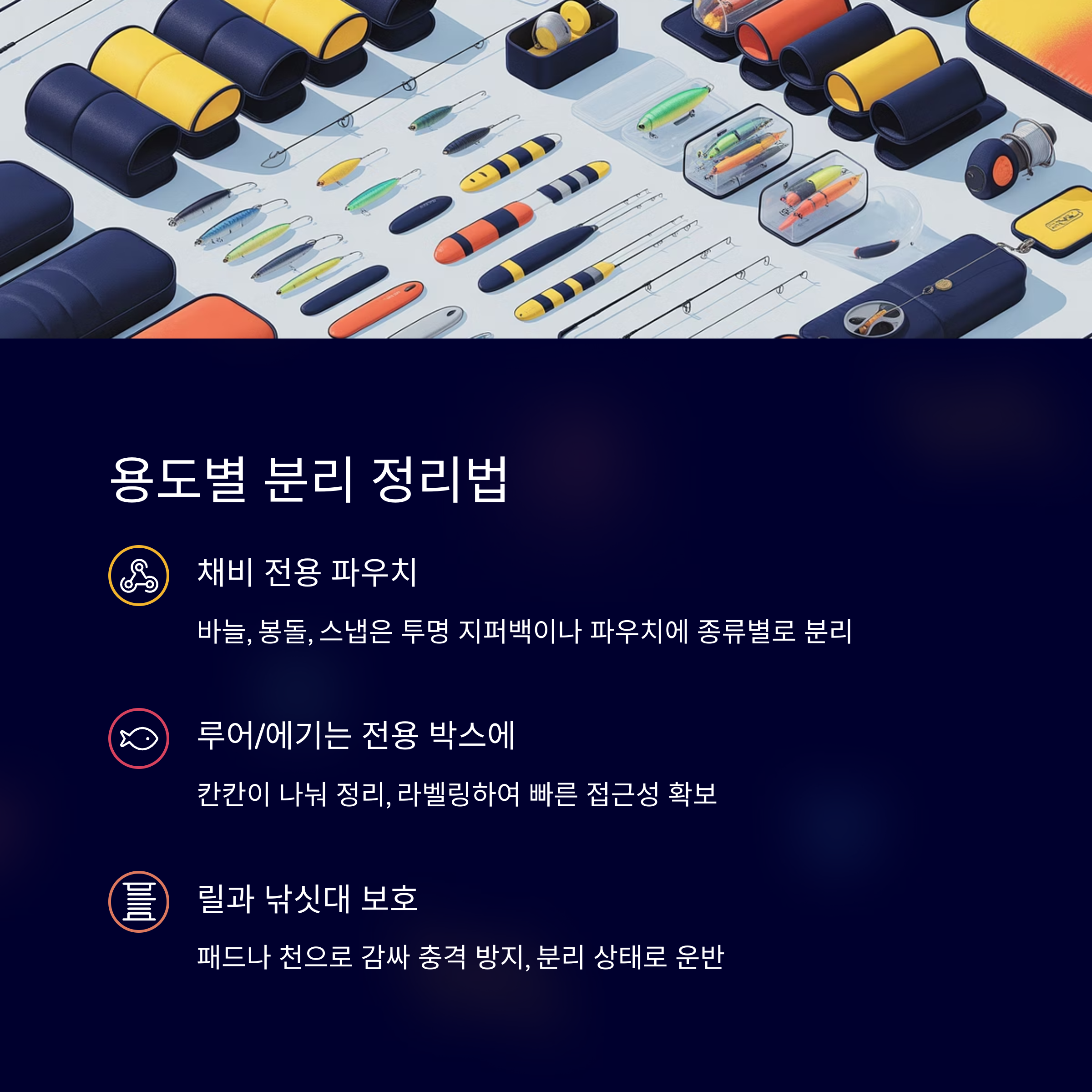 용도별 분리 정리법