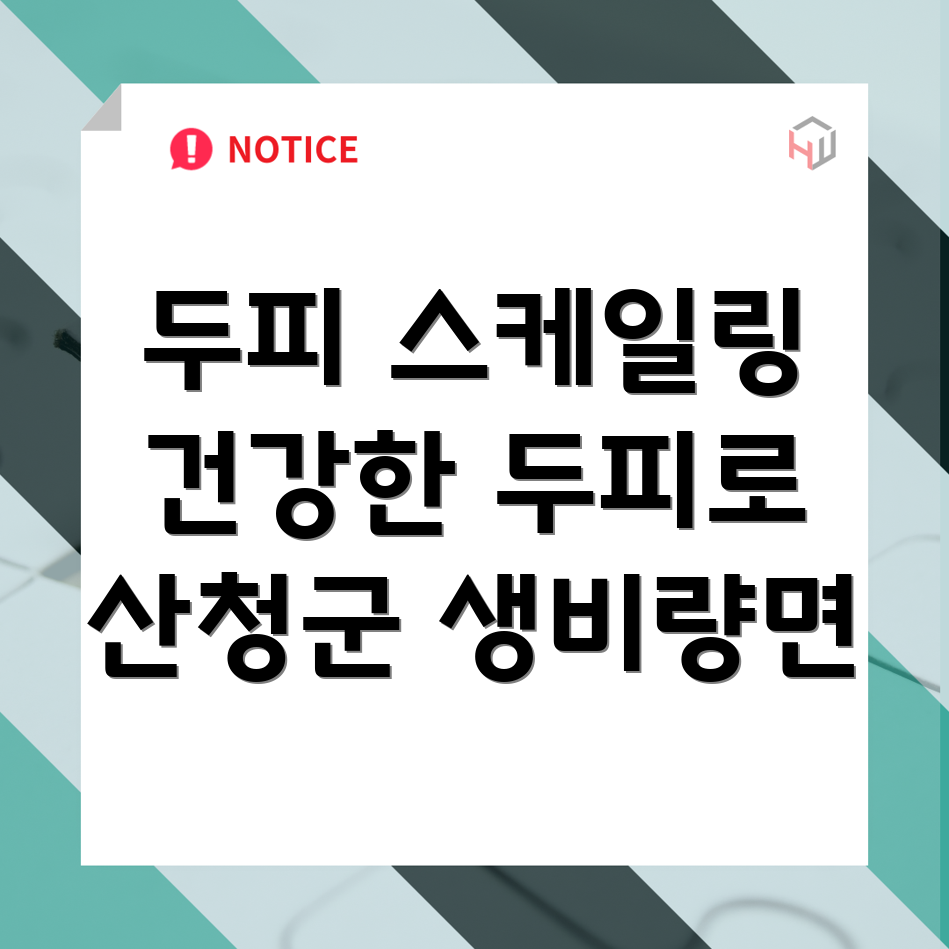 두피 스케일링