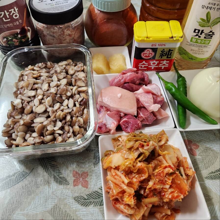 김치 콩비지 찌개 만드는 방법 콩비지찌개 영양성분 찐 레시피