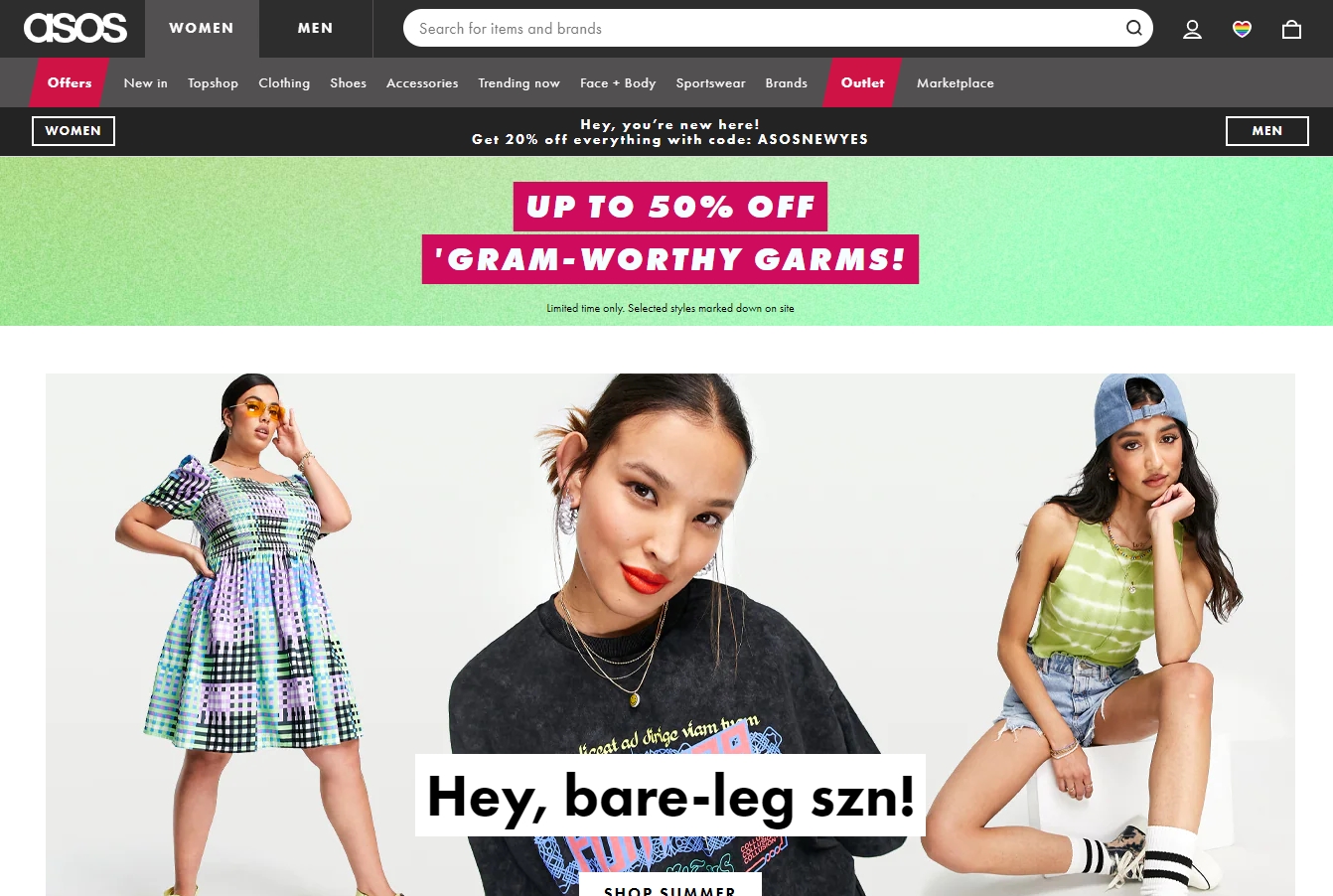  아소스 asos 나이키 아디다스구 최대 50프로 할인 추가 신규 20프로 추가 할인코드