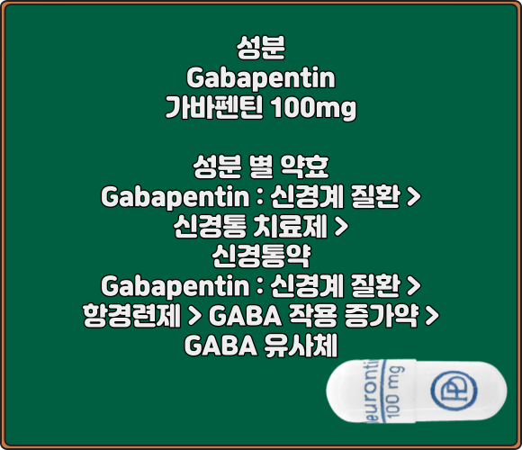 뉴론틴캡슐_성분