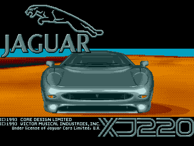  Jaguar XJ220 (메가 CD / MD-CD) 게임 ISO 다운로드