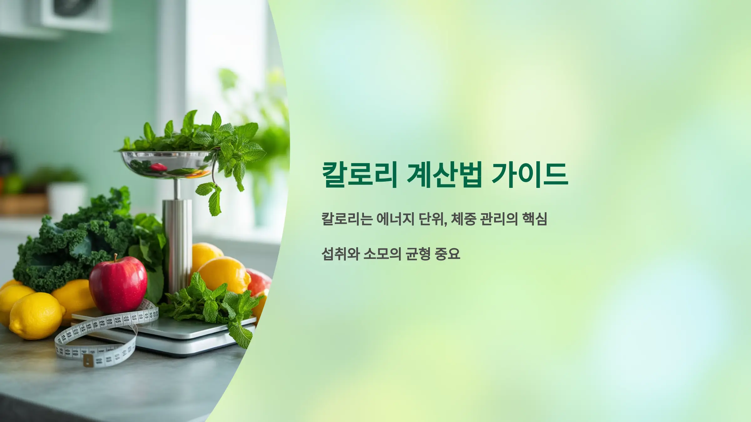 칼로리란 무엇인가?