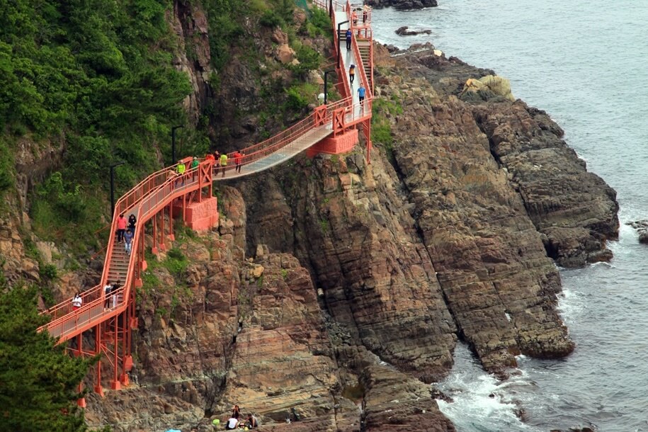 송도해안산책로-전경2