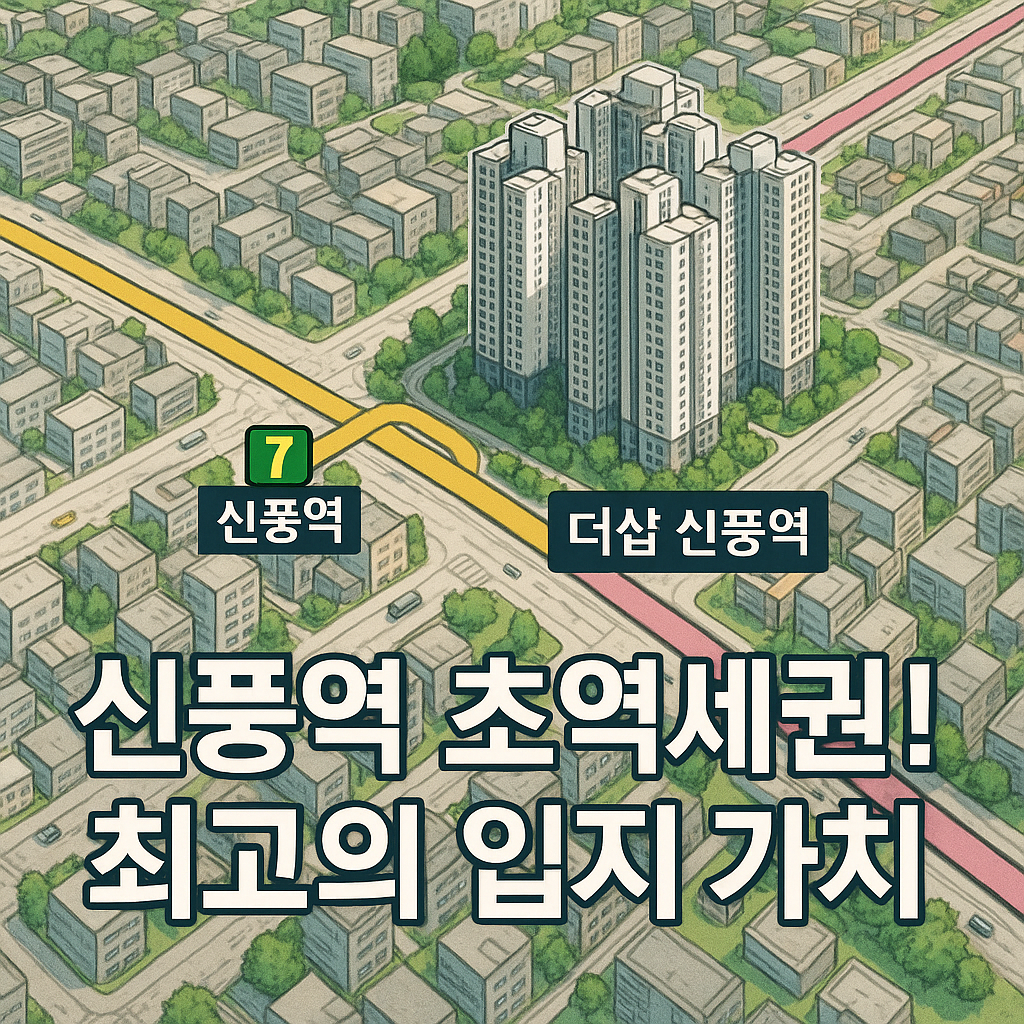 더샵-신풍역-입지분석