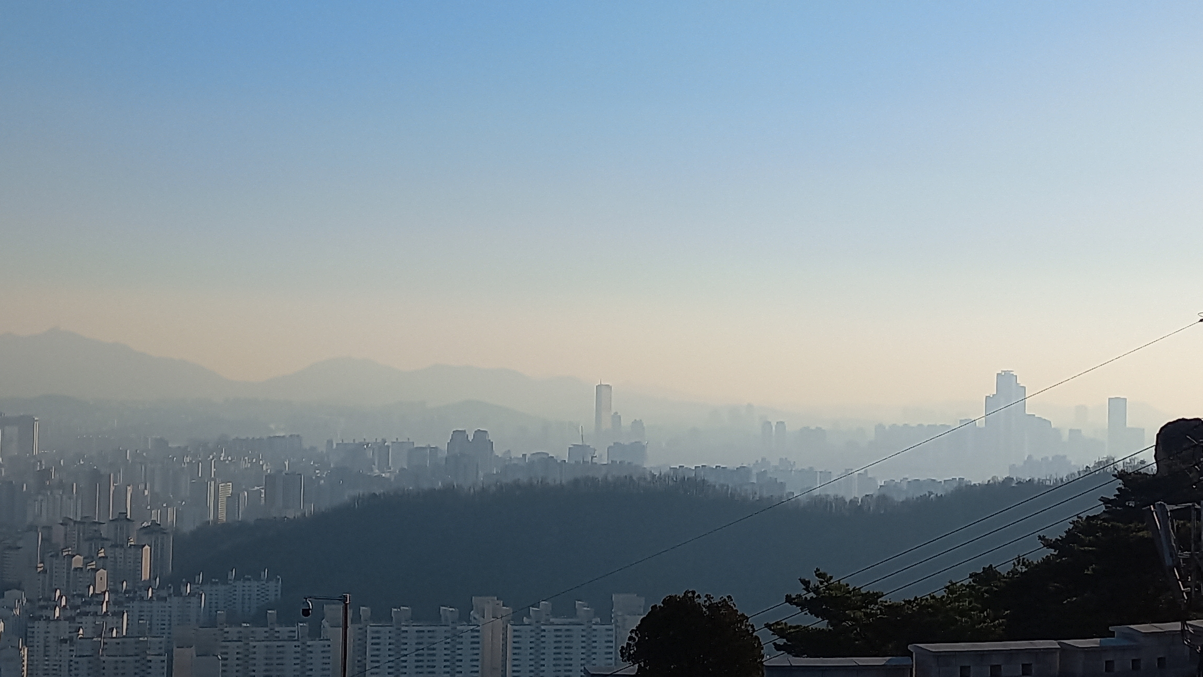 인왕산에서 바라본 서울풍경 - 휴식같은 여행으로의 초대 이미지