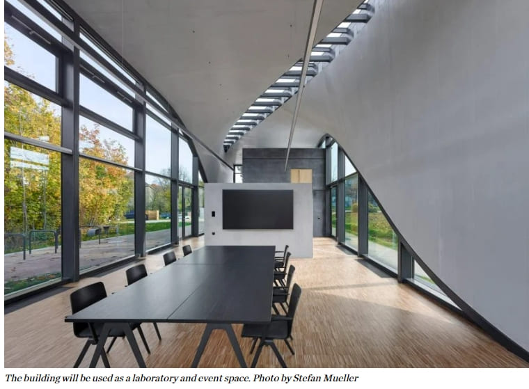 독일&#44; 세계 최초 탄소 콘크리트 건물 완성 VIDEO: Henn and TU Dresden complete world&#39;s first carbon concrete building