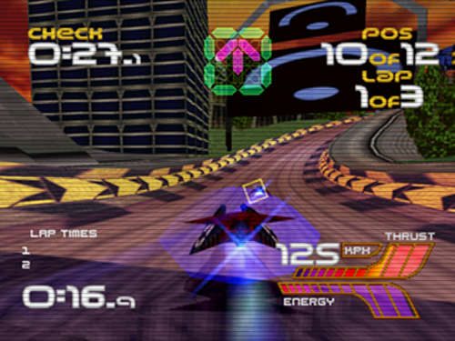  고전게임 와이프아웃 2097(Wipeout 2097) 바로플레이, PS1 콘솔게임