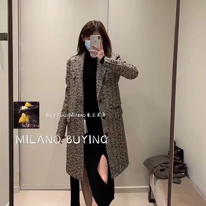  [BOTTEGA VENETA] 보테가베네타 베이지 폰단트 코트 663385V0XP02045
