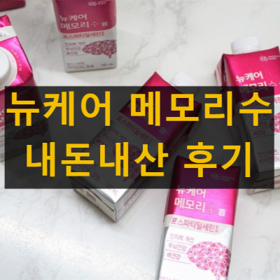 뉴케어 메모리수