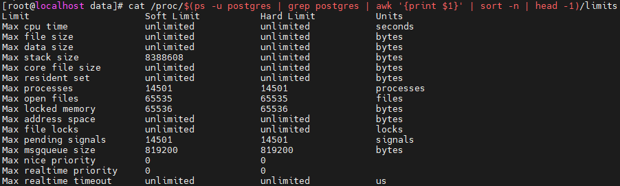 Linux: ulimit(open files, core file size) 리소스 제한 변경 방법