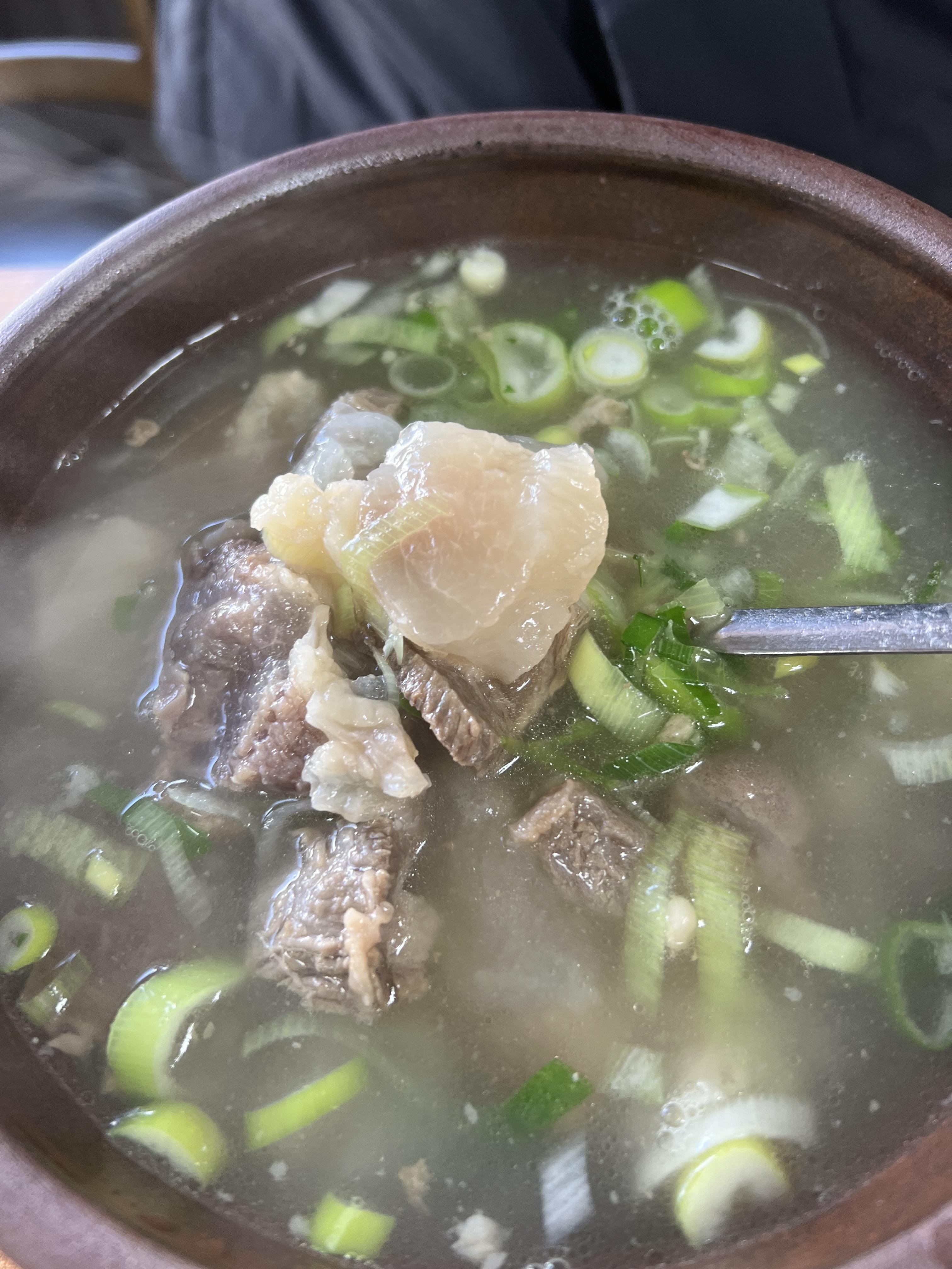  삼청동 맛집 50년 전통 부영 도가니탕