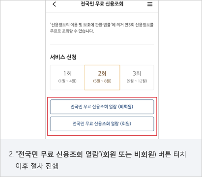 무료 신용조회 하는 방법 + 신용점수 높이는 방법