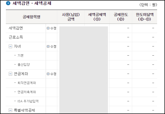 프리뷰 - 소득공제 준비 2 021 홈택스 연말정산 9