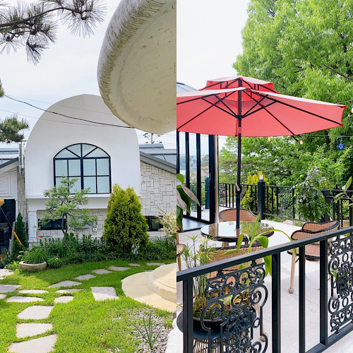  일산 테라스카페 팥티오(PATIO) 햇살가득한 야외정원이 예쁜 카페