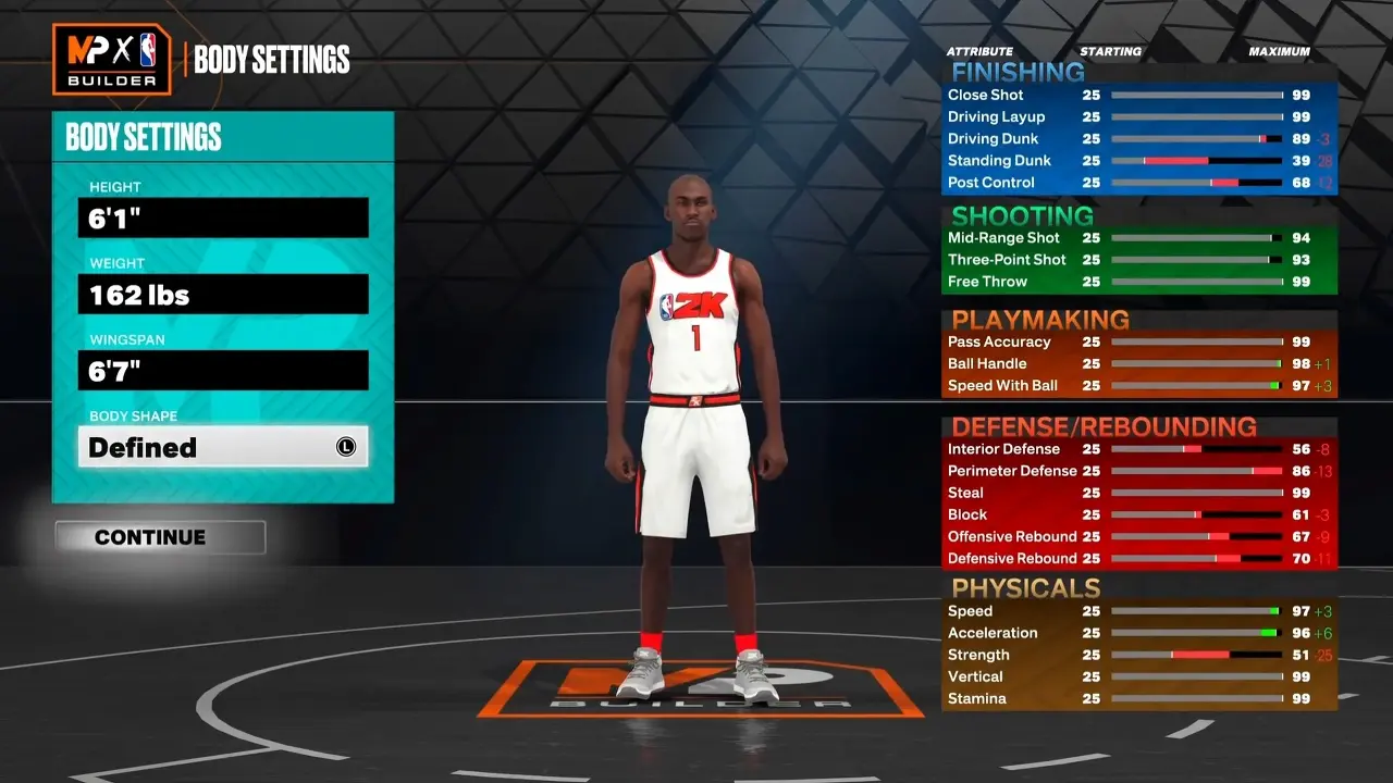 NBA 2k23 공략 빌드 추천