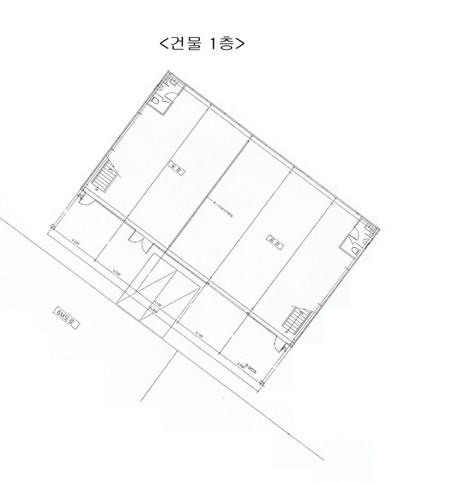 대전지방법원2022타경3882 건물개황도