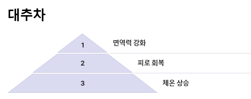 감기에 좋은 차