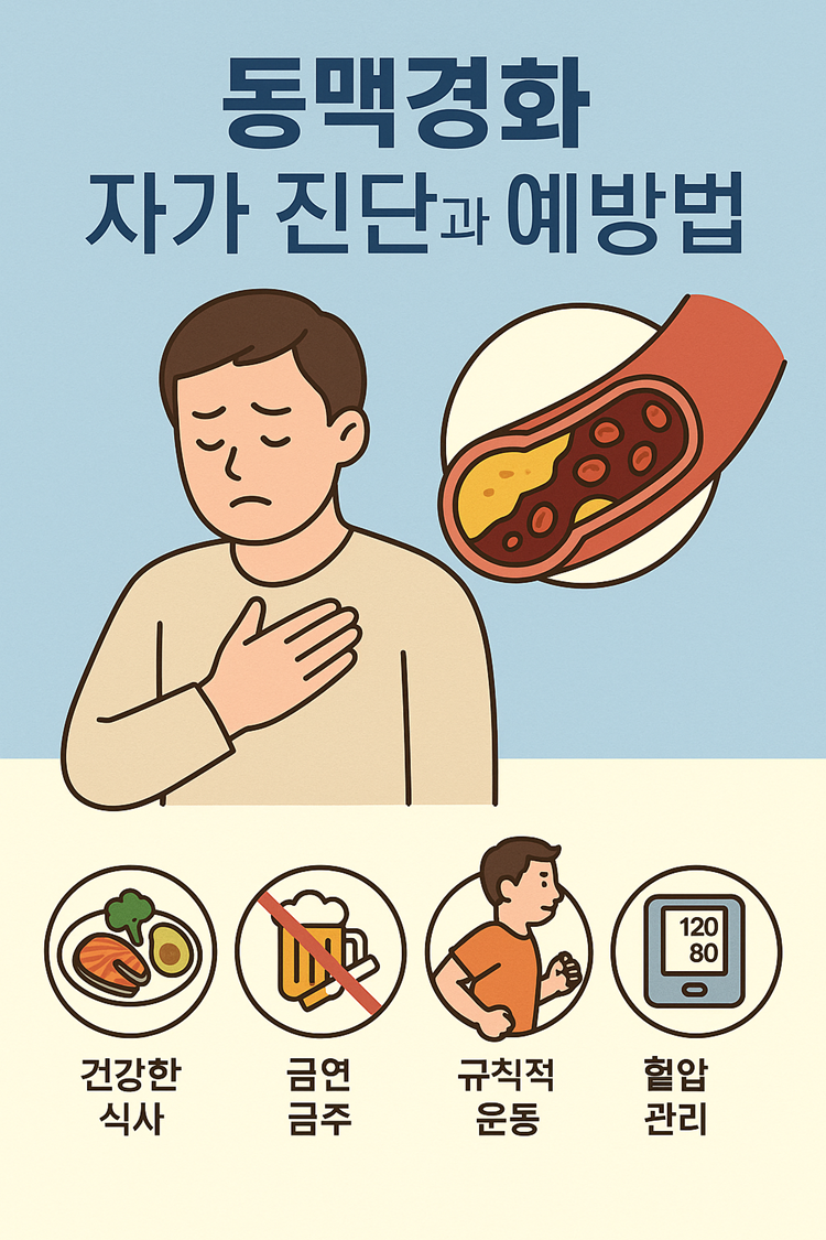 동맥경화 자가 진단과 예방법
