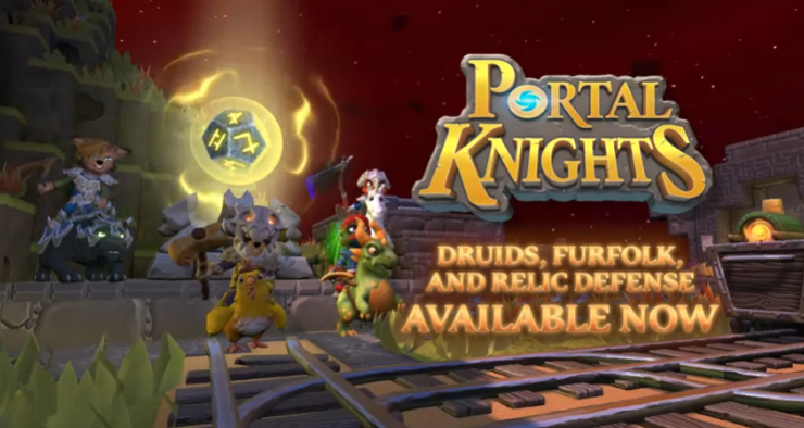 portal-knights-게임-화면