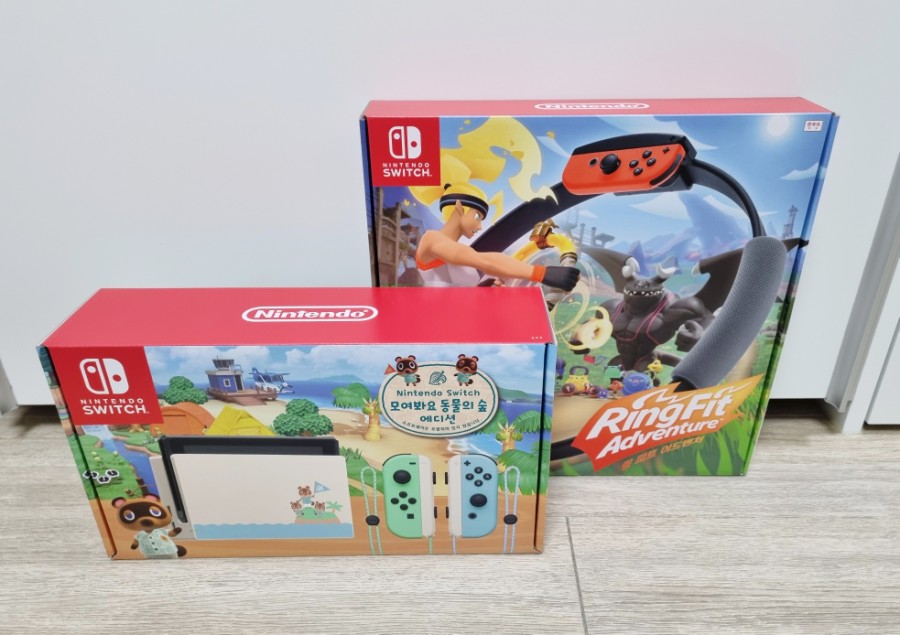 닌텐도 스위치 링피트 닌텐도 스위치 + 링피트 정가 2