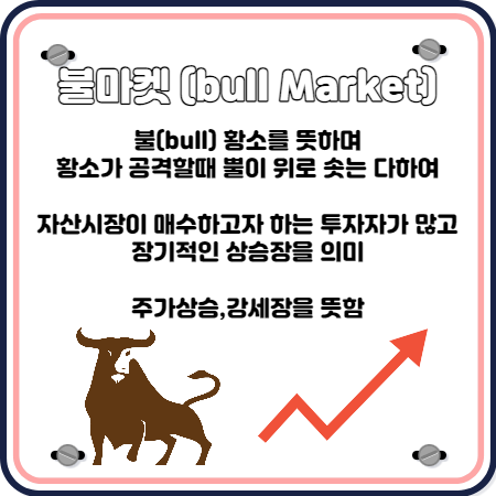 불마켓(bull Market) 뜻
