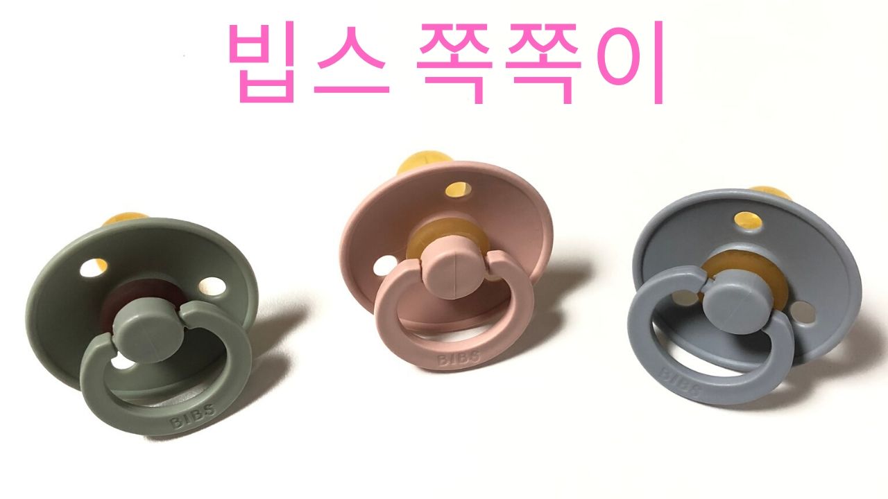  빕스 쪽쪽이(BIBS 공갈젖꼭지)