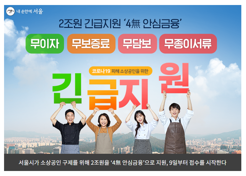  서울시 소상공인 지원금, 청년수당(6개월 월 50만원) < 오세훈 시장 공약 >