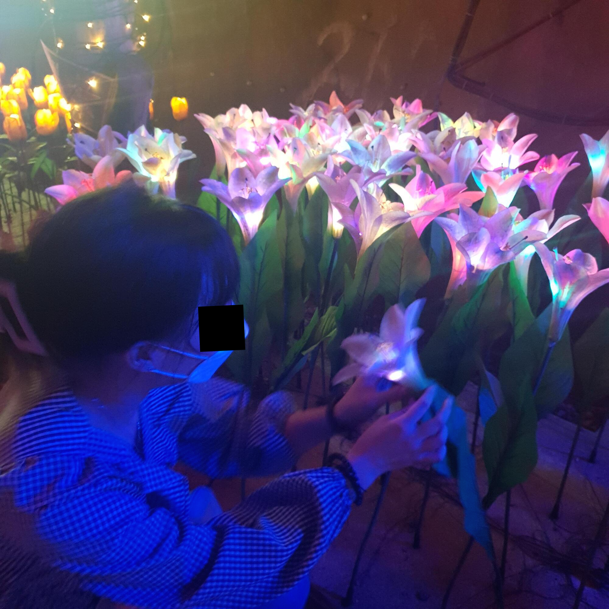  오산 가볼만한 곳, 오산 별빛터널 불빛 조명