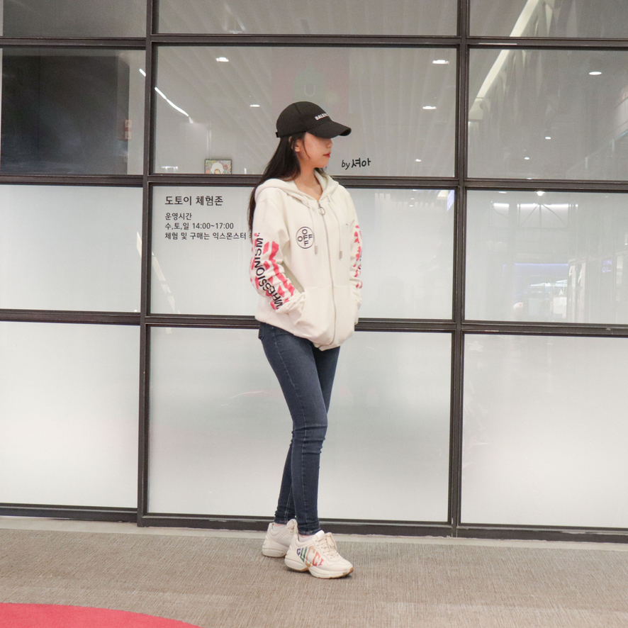 후드집업 2019ss 신상 리뷰 OF FW HITE 오프화이트 12