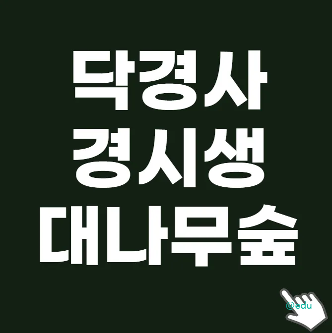 닥경사 살펴보기 5