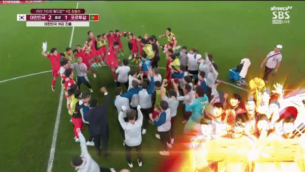  카타르월드컵 대한민국 16강 진출 확정