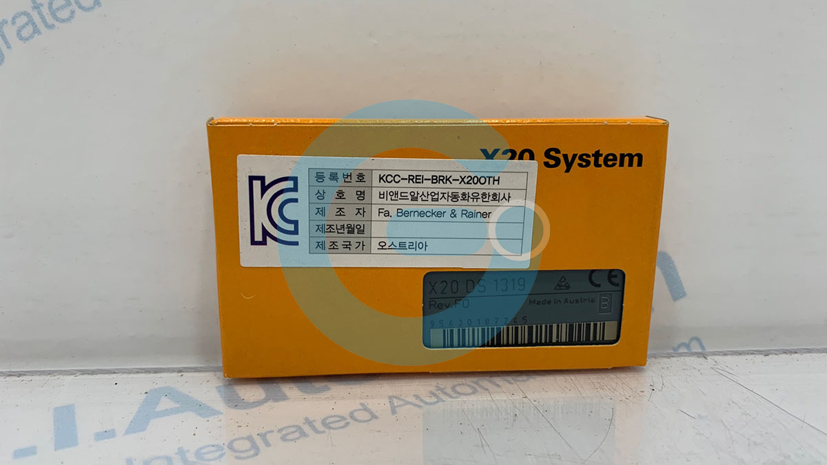  B&R 공식대리점, X20 System, X20 DS 1319, 지아이오토메이션(주)
